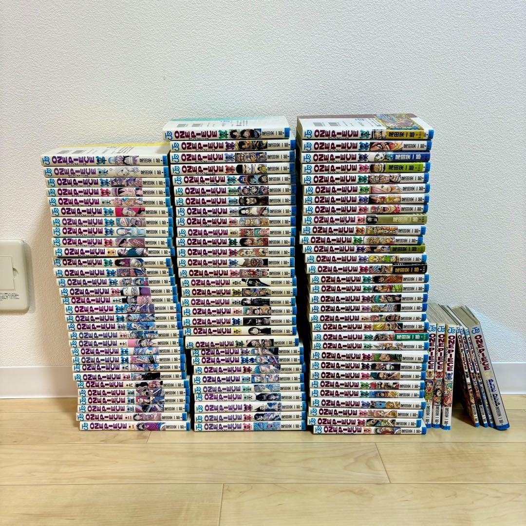 ONE PIECE ワンピース 1巻～93巻 映画特典　設定資料　セット
