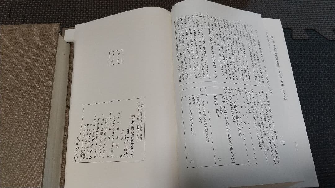新訂 不動産登記書式精義 中下 各2巻 テイハン