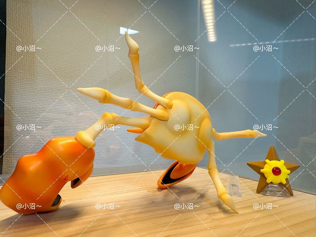 ポケモンスケールワールド　キングラー 1/20サイズ PVC製 台座付き