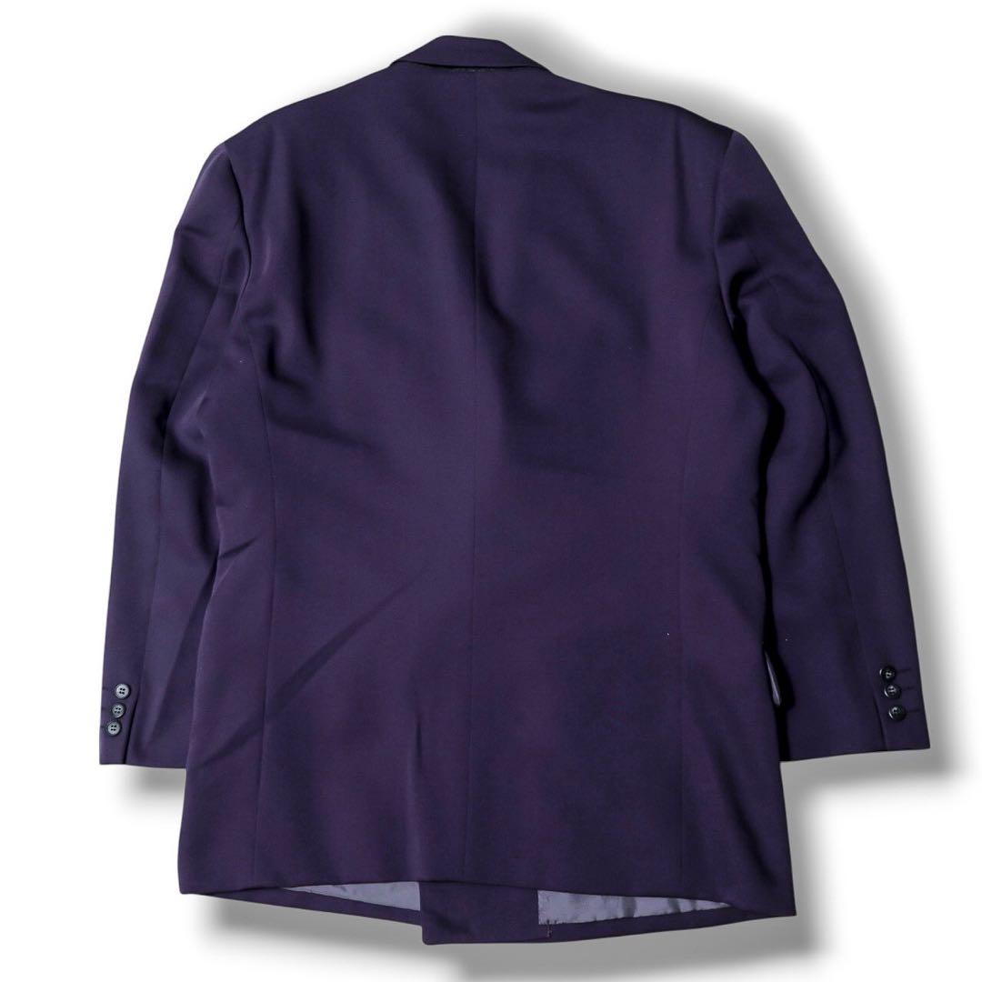 ヴィンテージ ダークネイビー ブルーカラー ダブル セットアップ スーツ JUN