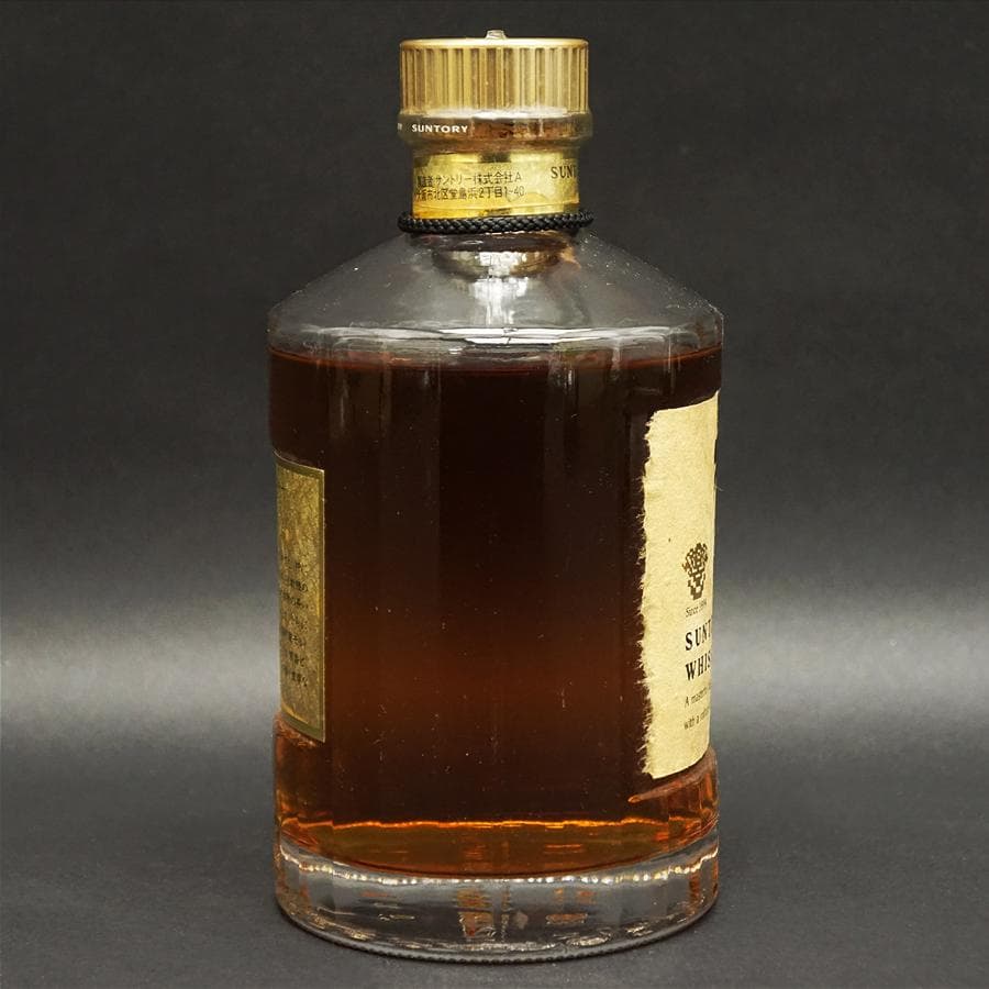 SUNTORY サントリーウイスキー 響 未開栓 旧ラベル 裏ゴールド