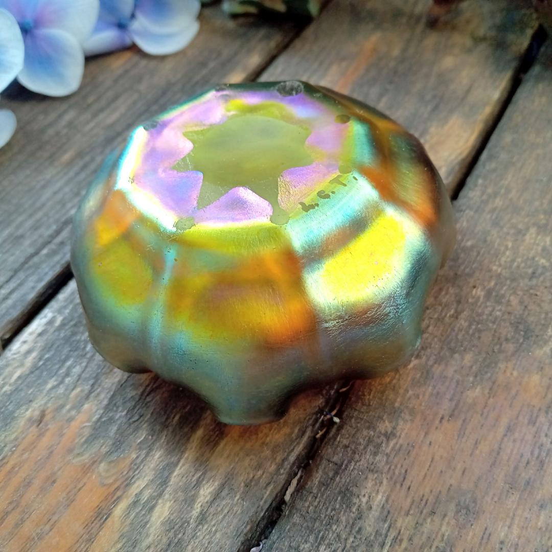 ルイスCティファニー ソルトセラー ファブリルガラス おうち美術館にq47