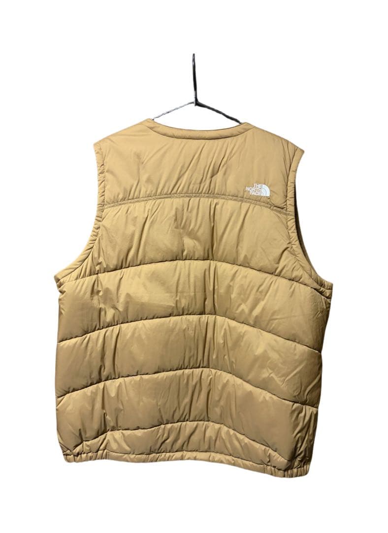 THE NORTH FACE ダウンベスト XL 軽量 ベージュ 新品同様！
