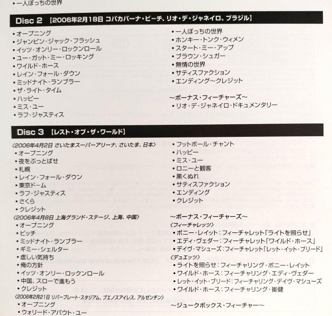 『ＲＯＬＬＩＮＧ・ＳＴＯＮＥＳ／ＴＨＥ・ＢＩＧＧＥＳＴ・…』ＤＶＤ国内盤【中古品