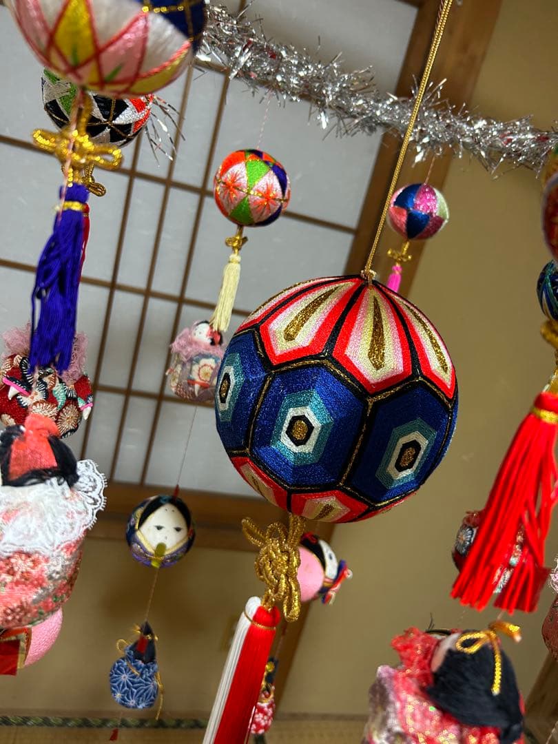 【全長155cm】本場柳川 さげもん 特大 吊るし飾り 伝統工芸（経年変化あり）