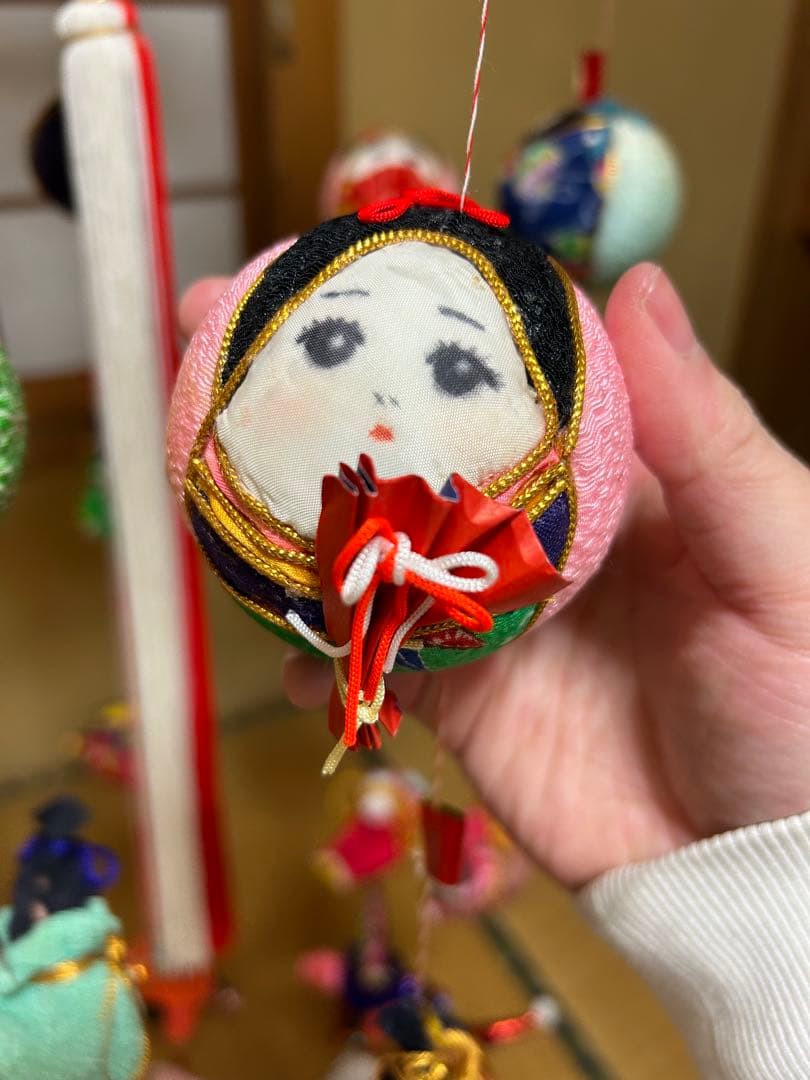 【全長155cm】本場柳川 さげもん 特大 吊るし飾り 伝統工芸（経年変化あり）