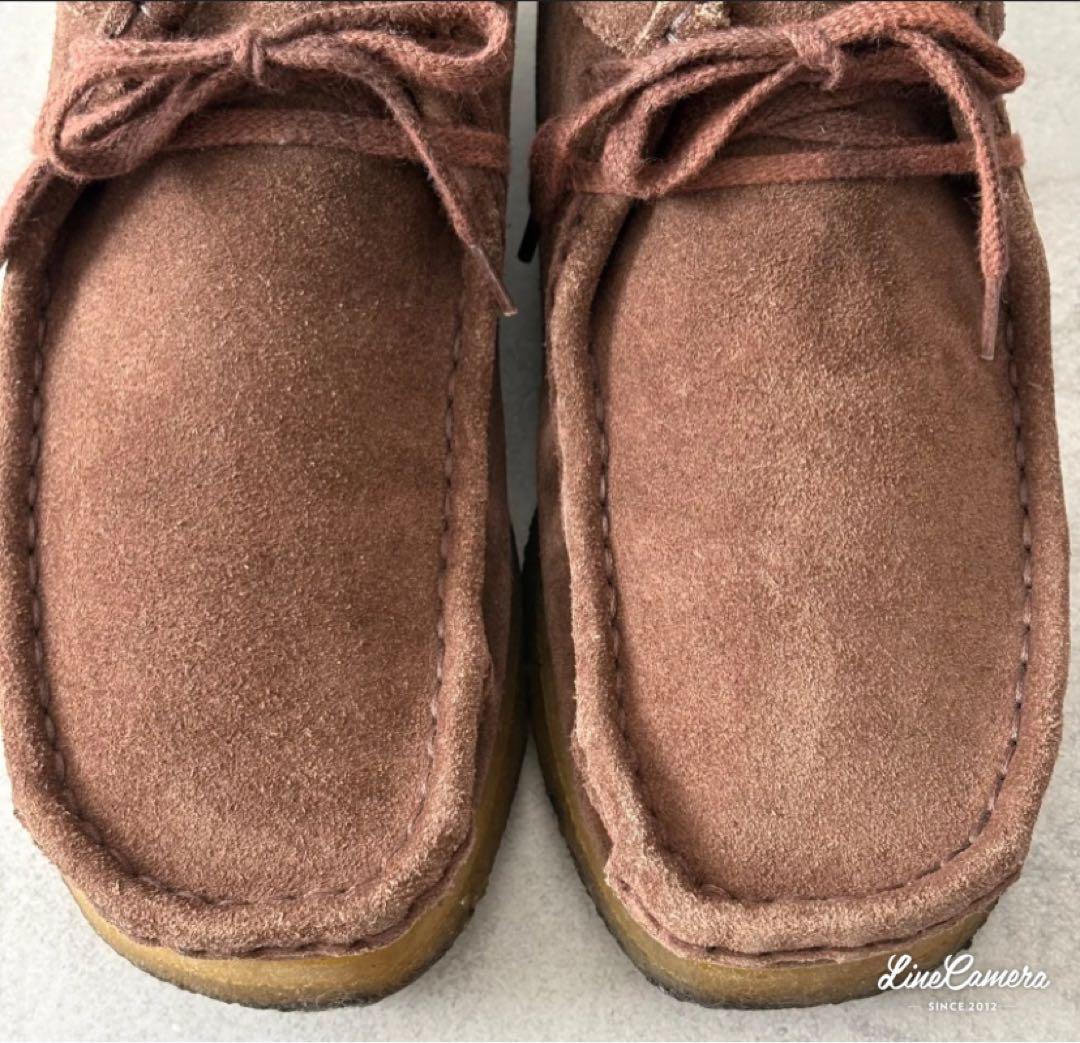 最終価格。クラークスWallabee ワラビー モカシンブーツ UK8