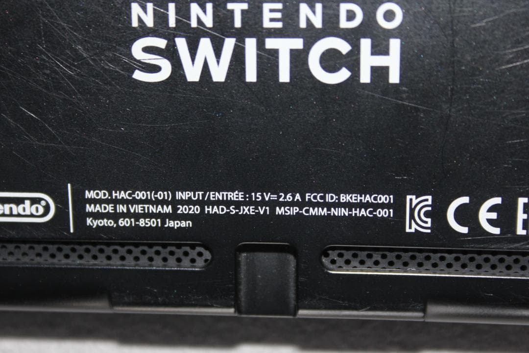 極美品！ニンテンドースイッチ 本体のみ バッテリー強化版 動作良好 Switch