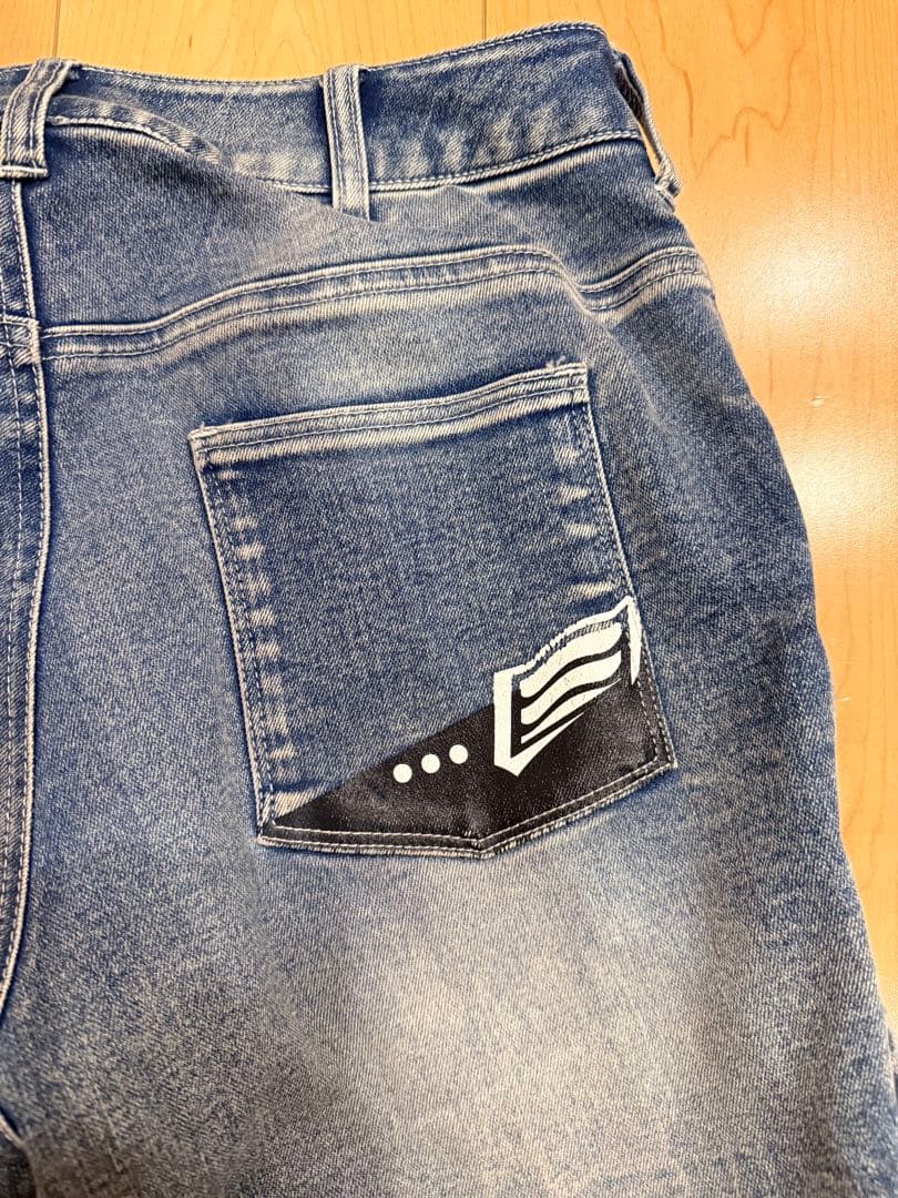 HYOD（ヒョードープロダクツ）ライディングデニムパンツ　レディース　Lサイズ