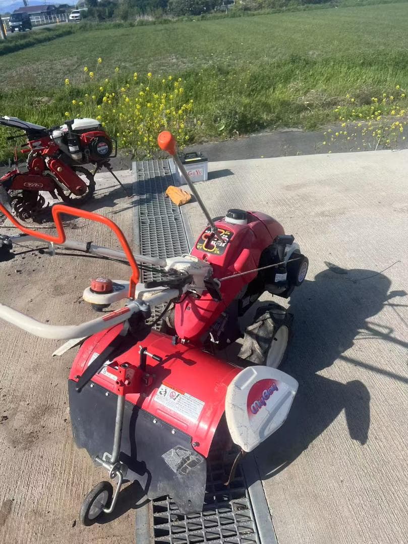 【福岡県みやま市】動画あり　ミツビシ 耕耘機 MMR600A 6.3馬力