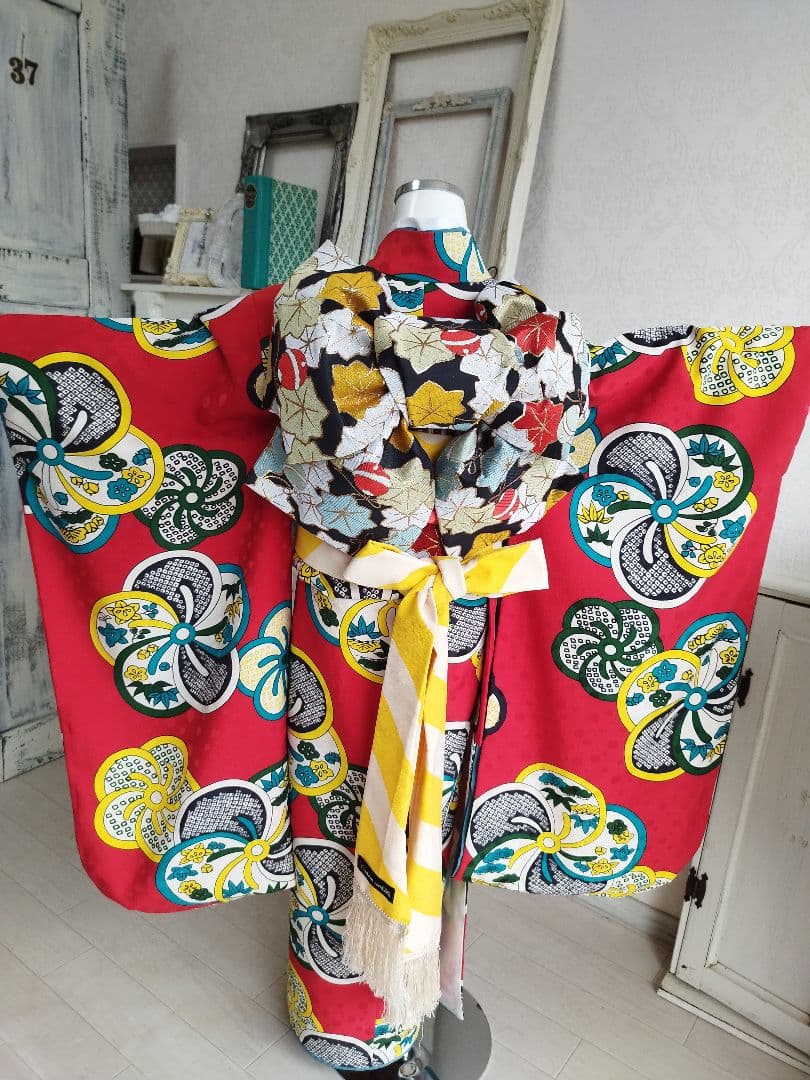 専用です☆☆ブランド☆モダンアンテナ着物フルセット☆七五三ハーフ成人式