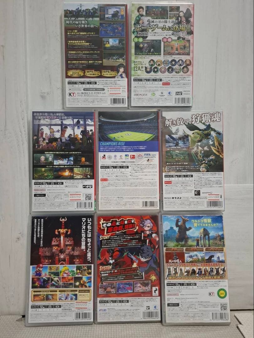 Switch ソフト8本 まとめ売り