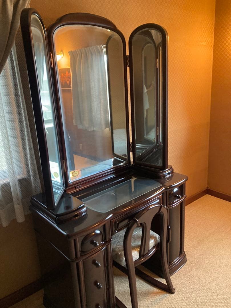 鏡台 ドレッサー アンティーク家具