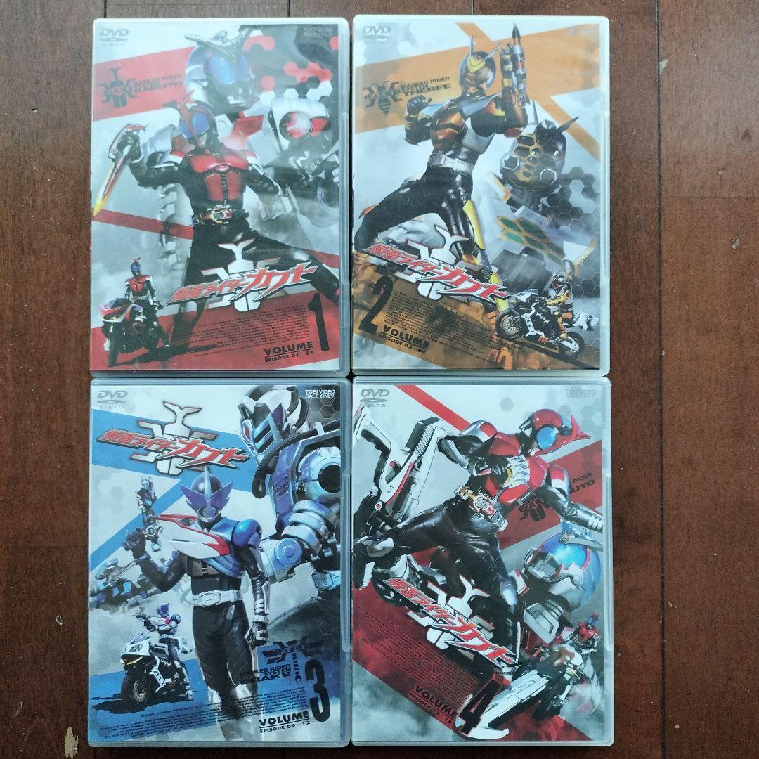 仮面ライダーカブト DVD全巻 VOL.1〜12＋劇場版