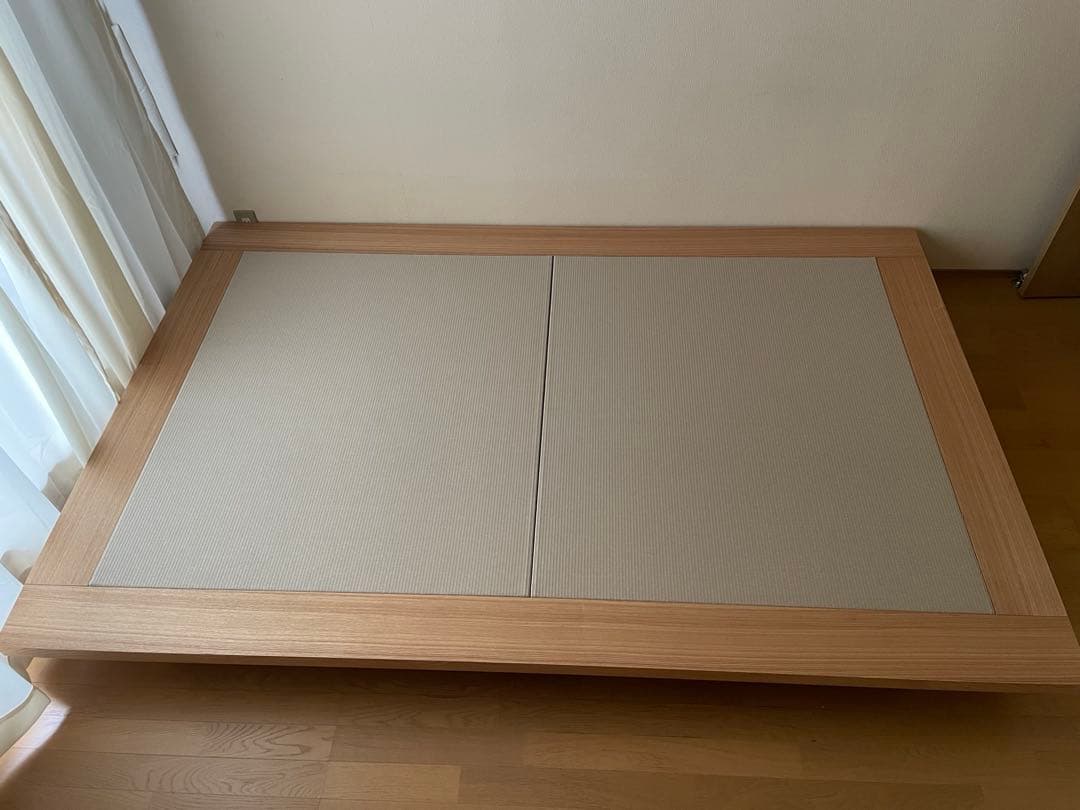 【美品】建築家二人暮らし　『LIVING BED』2nd/セミダブル