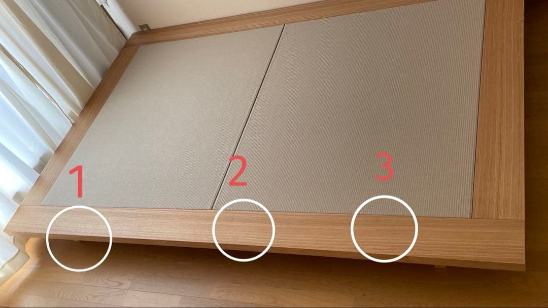 【美品】建築家二人暮らし　『LIVING BED』2nd/セミダブル