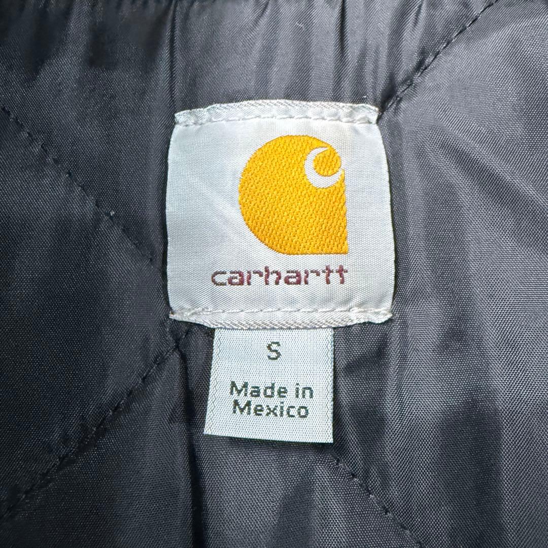 希少■carhartt カーハート【S】ダックベスト ブラウン フェード 雰囲気