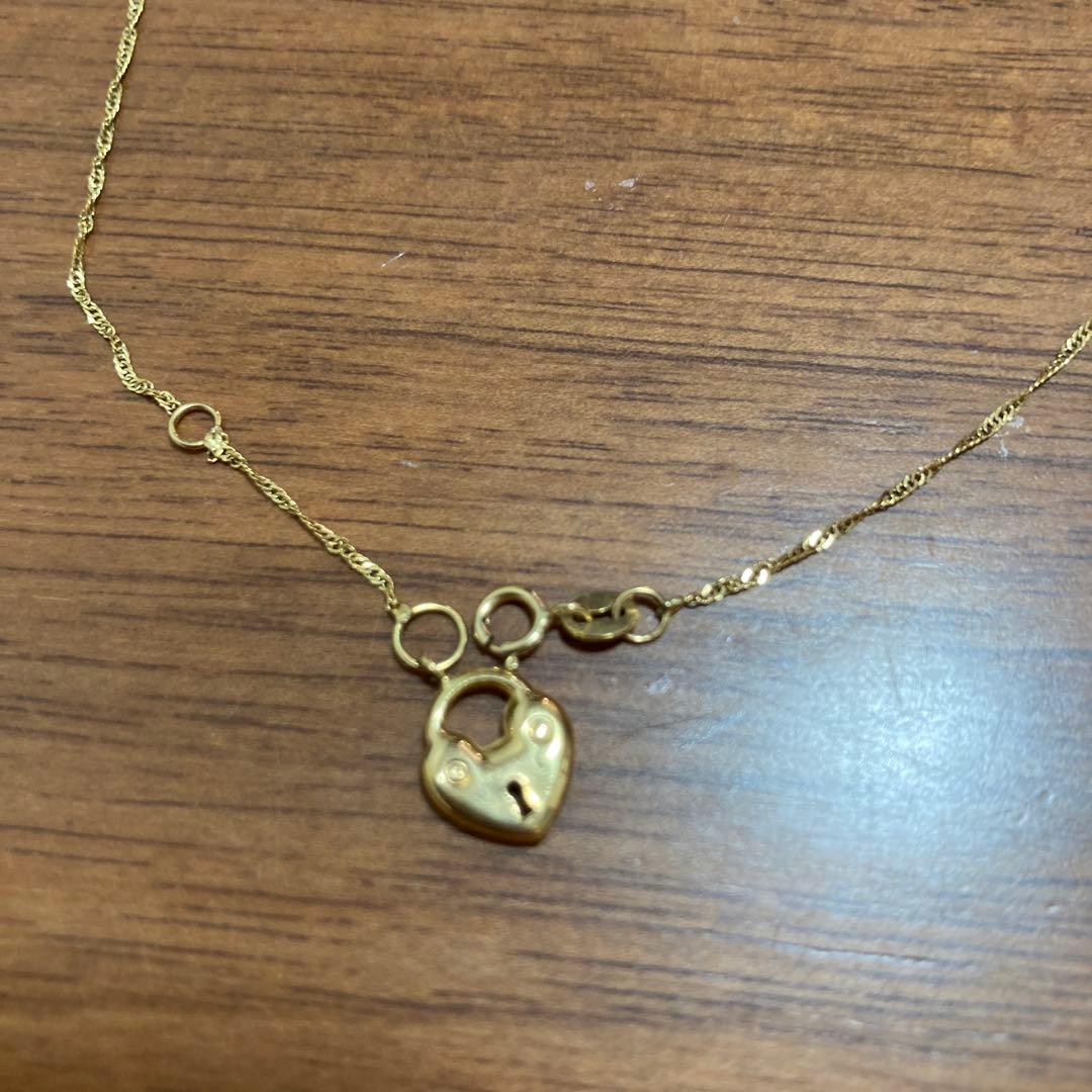 アガット agate キーモチーフ アンクレット 鍵モチーフ