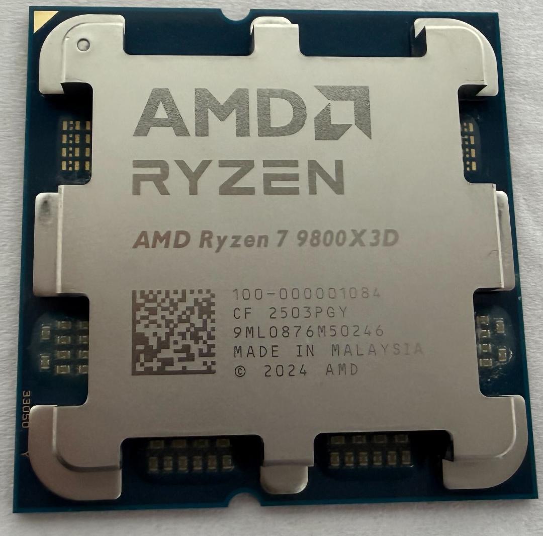 む*い様 【CPU】AMD Ryzen 79800X3D パーツ ID:7N36