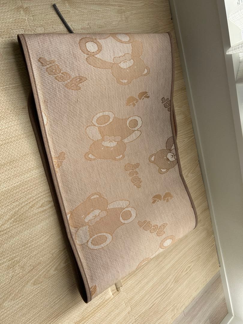 【送料込み】竹製折りたたみベッド | ロングクッション付き | 196×52