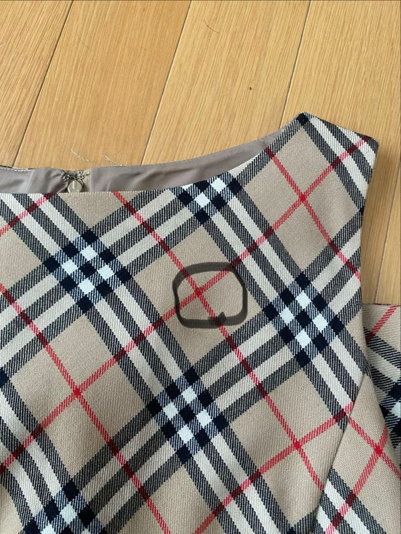 BURBERRY BLUE LABEL チェック柄 ワンピース サイズ38