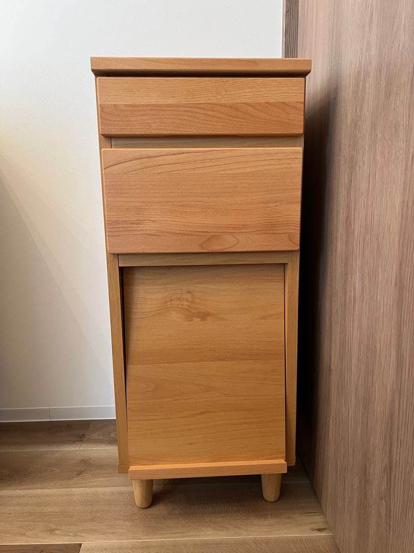 大川家具　ナチュラルウッドキャビネット