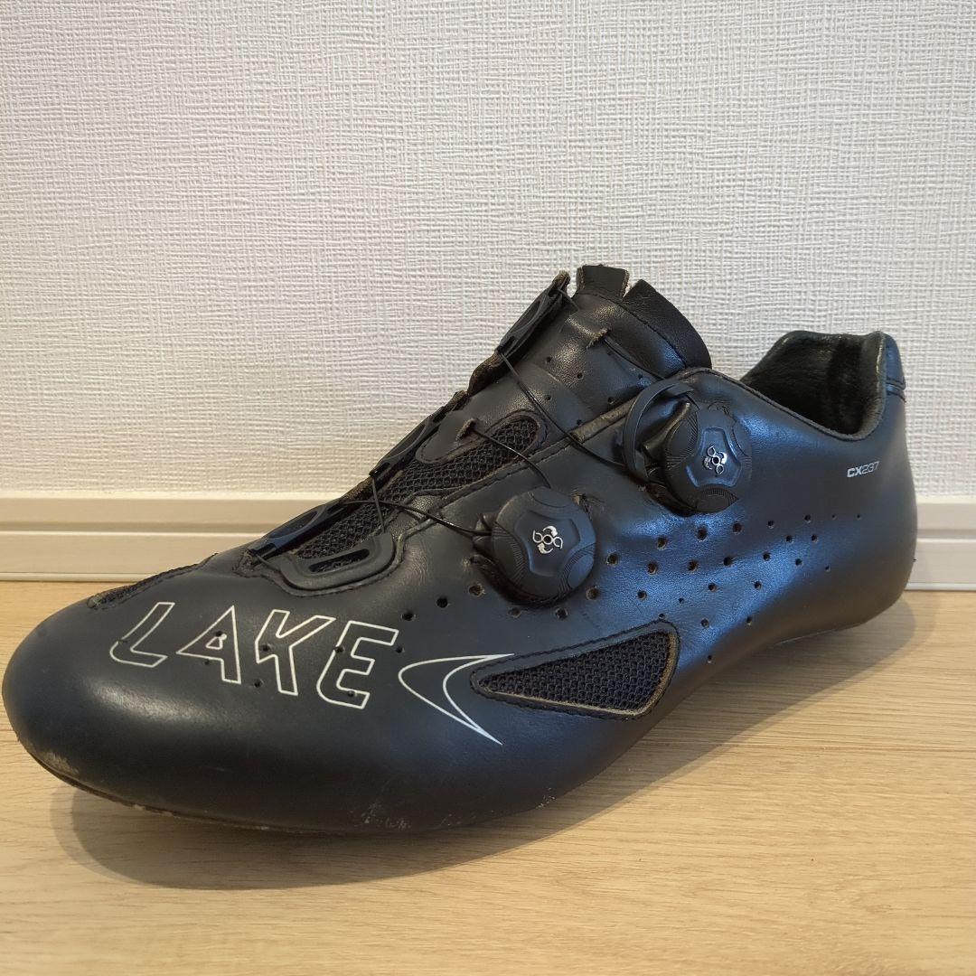 LAKE CX237 44.5 Wide (28.5cm) ブラック シューズ