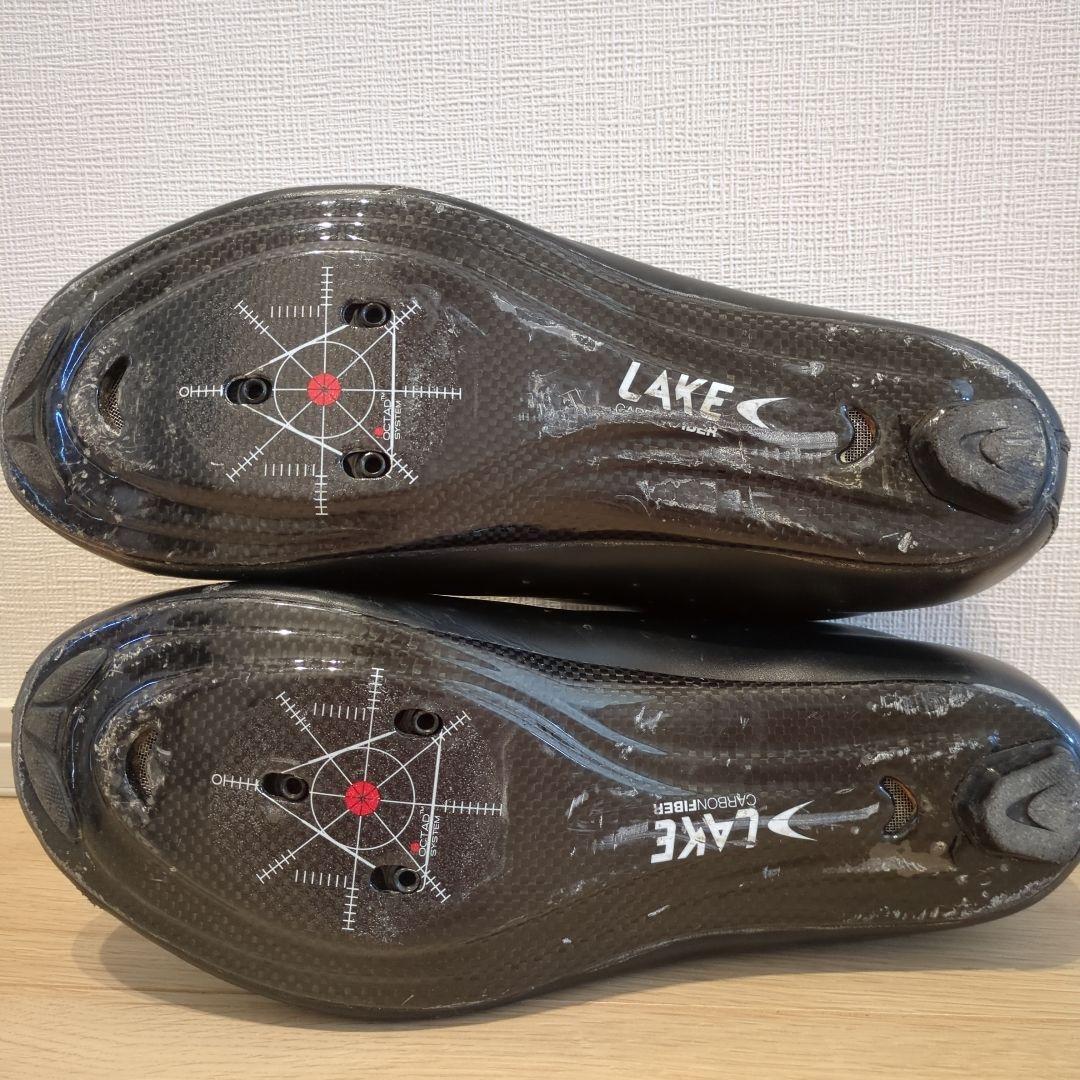 LAKE CX237 44.5 Wide (28.5cm) ブラック シューズ