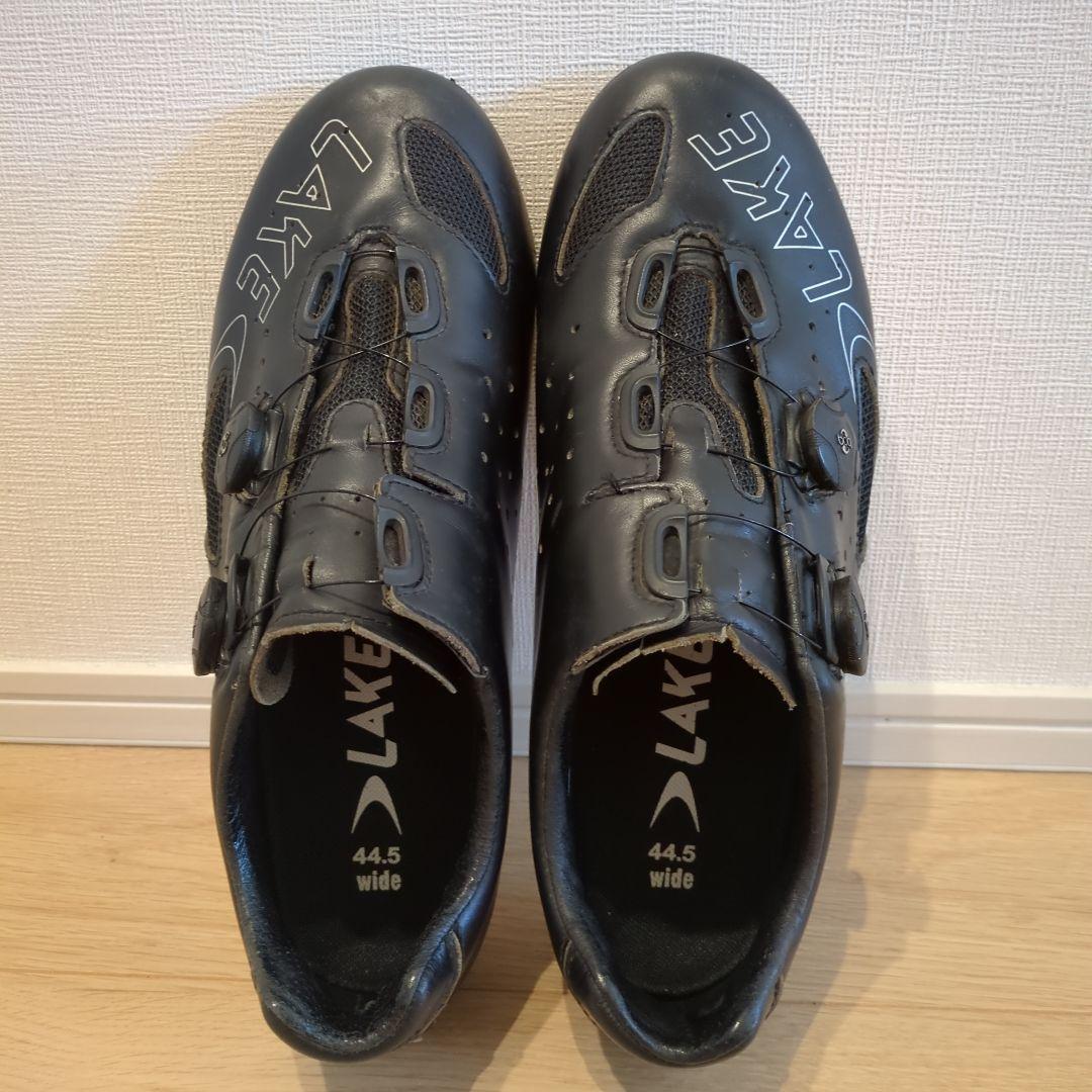 LAKE CX237 44.5 Wide (28.5cm) ブラック シューズ