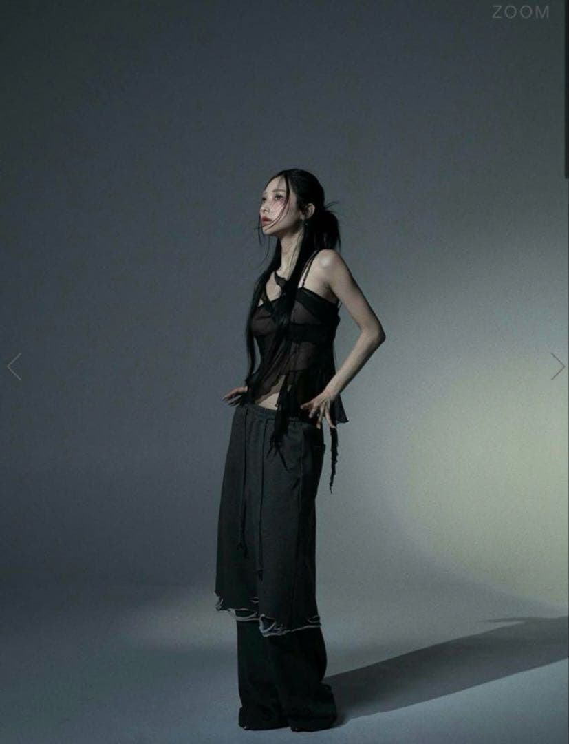 トップス melt the lady drape spiral