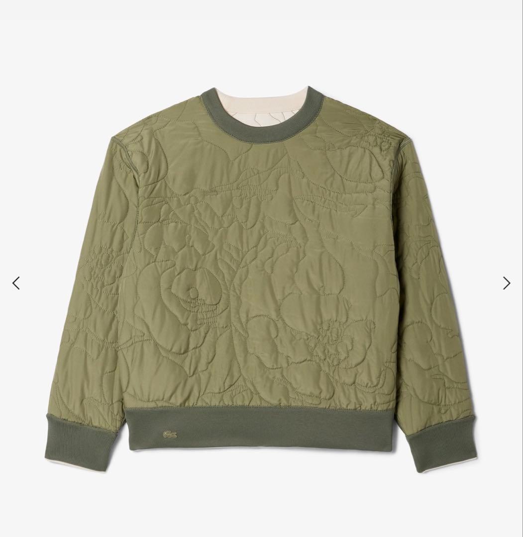 LACOSTE ラコステ リバーシブル キルティングクルーネック