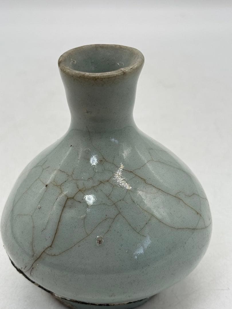 李朝　白磁徳利　アンティーク　送料込み250227