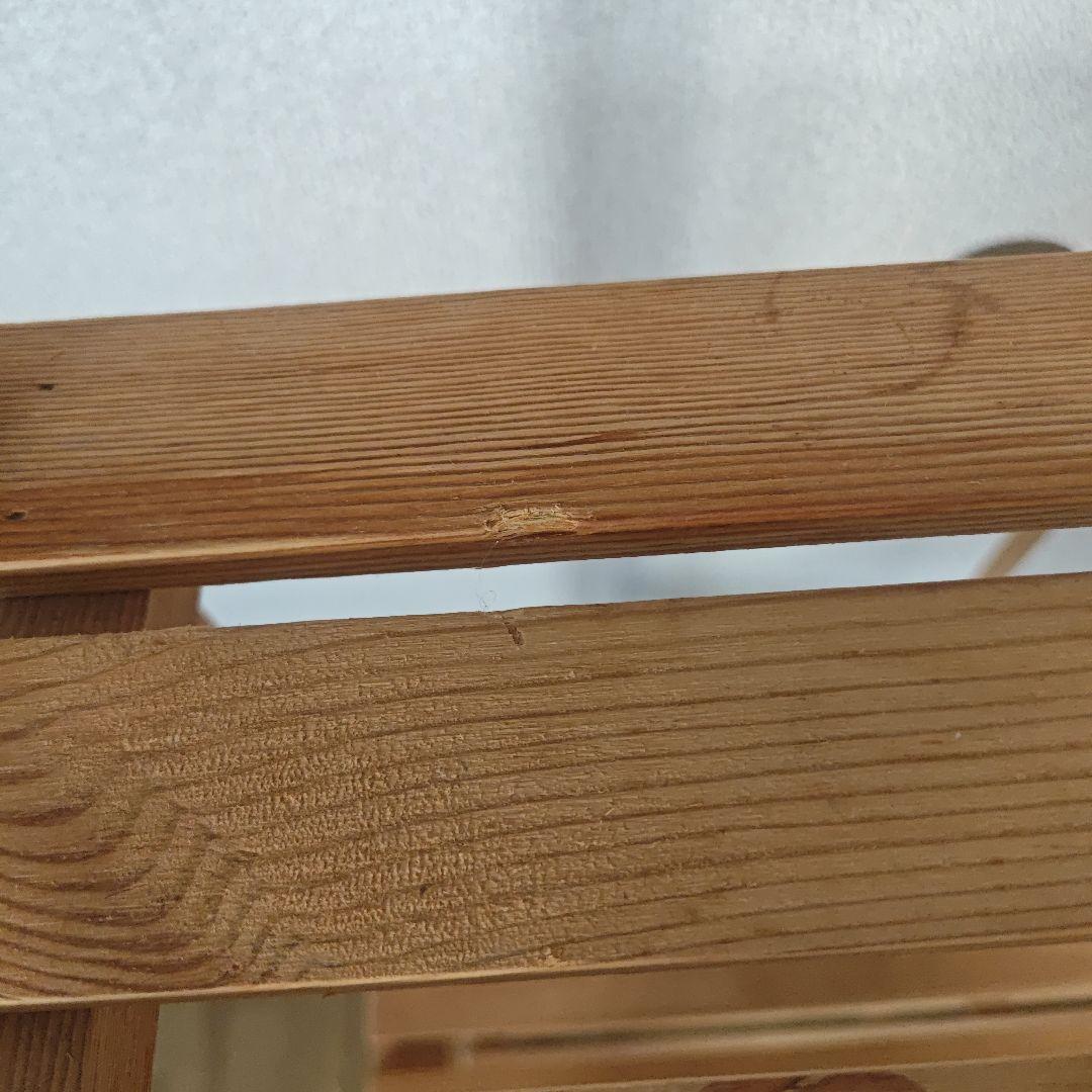 【大阪・手渡希望】無印良品　パイン材ユニットシェルフ 4段 オープンシェルフ