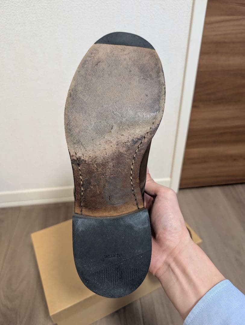 MOTO 2100 コードバン プレーントゥ サイズ1