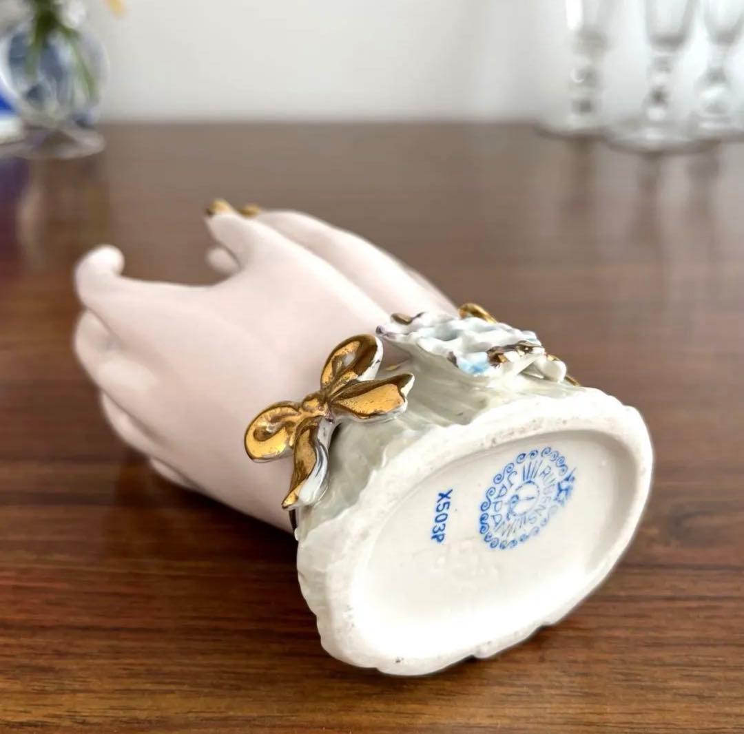 アメリカヴィンテージ ♤ リボンのハンドベース ♤ Made In Japan