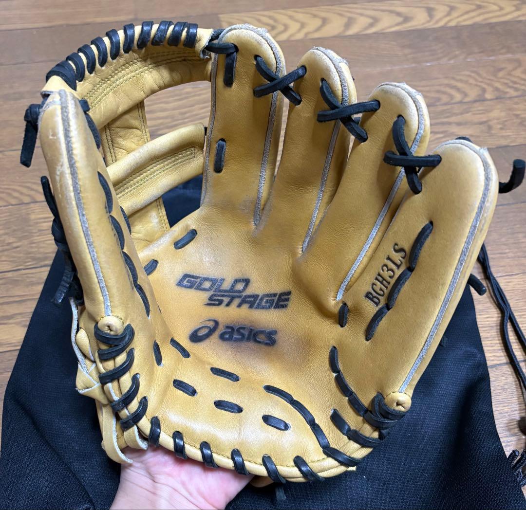 asics GOLD STAGE 硬式グローブ BGI312LS