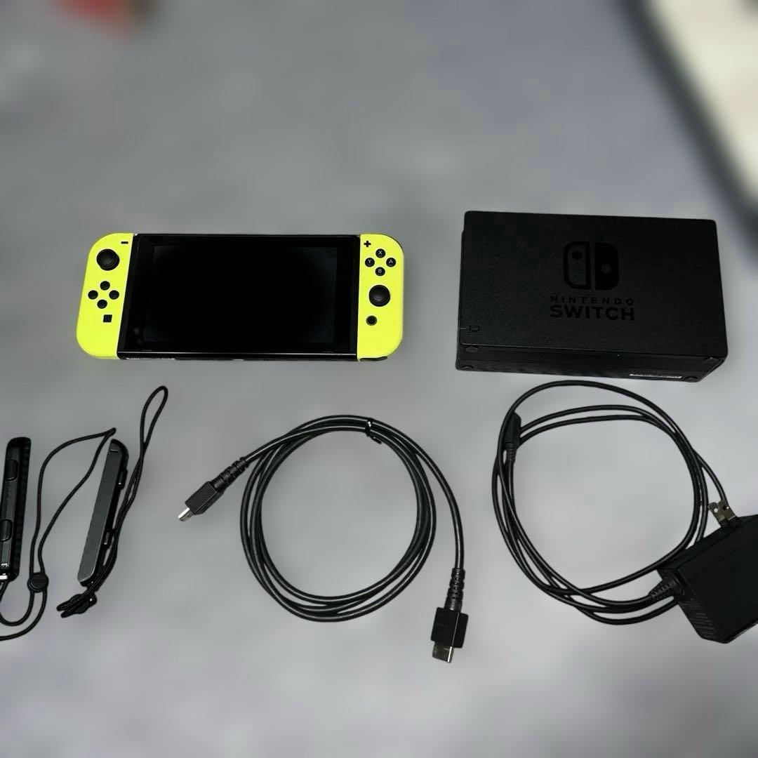 ニンテンドーSwitch 黄色ジョイコン 本体セット