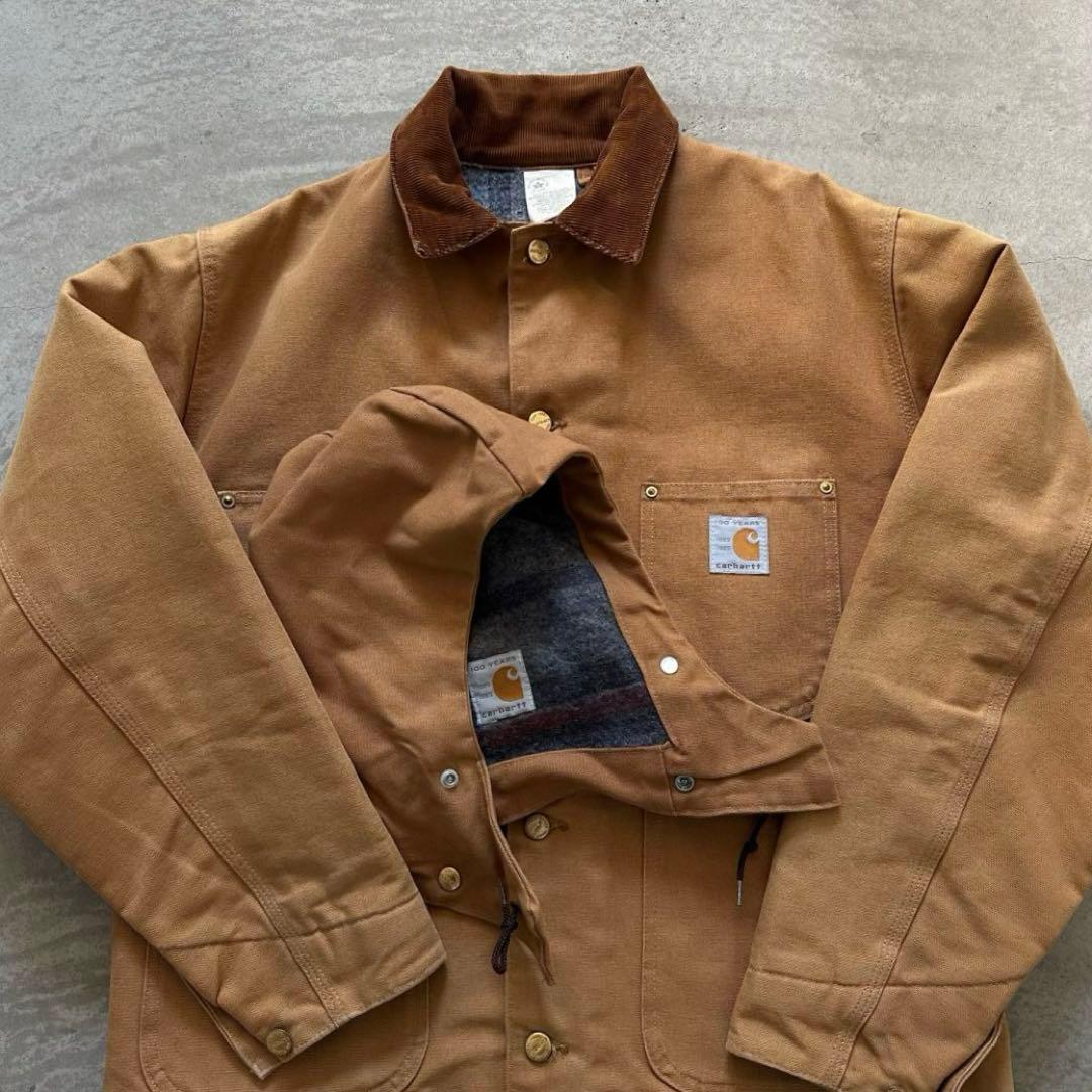 超スペシャル 100周年チョアコート フード付 80s星タグ USA製 極上40