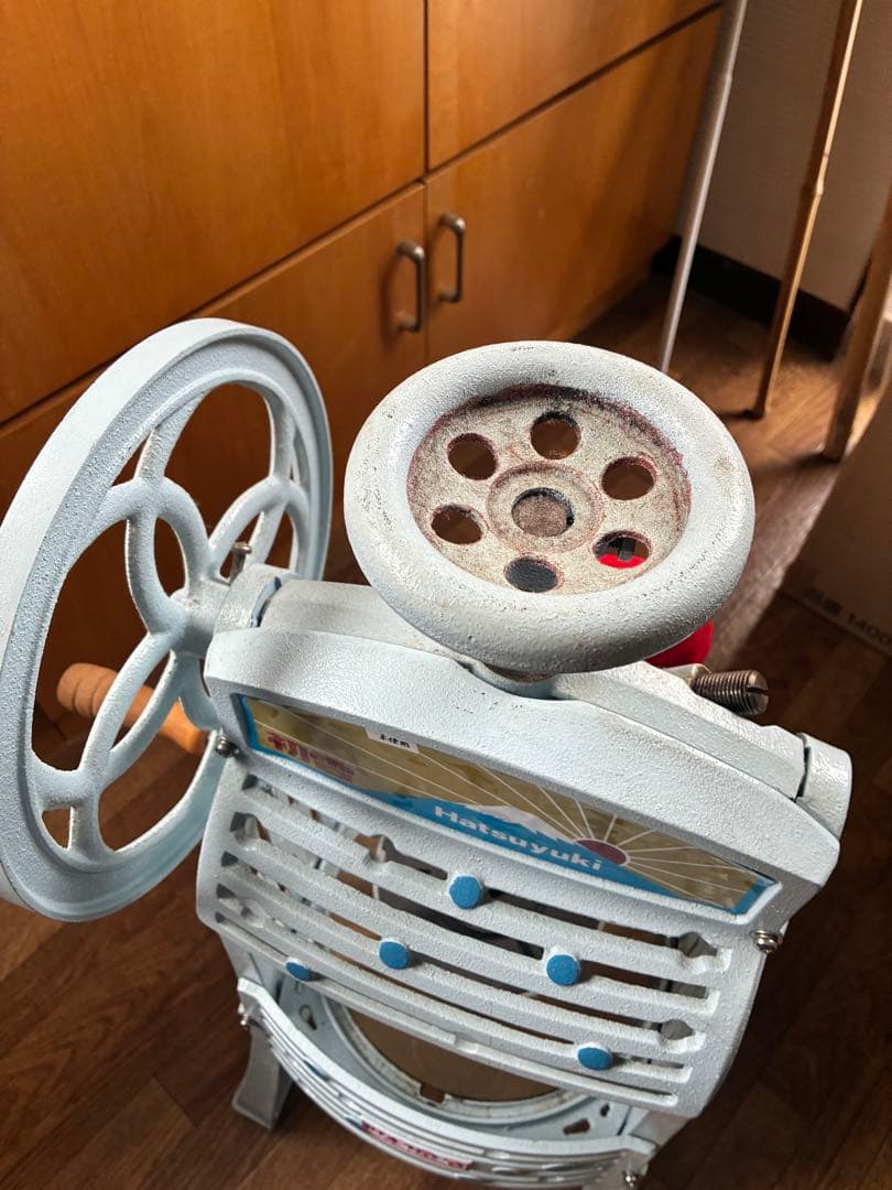 Hatsuyuki 手動式 かき氷機 青