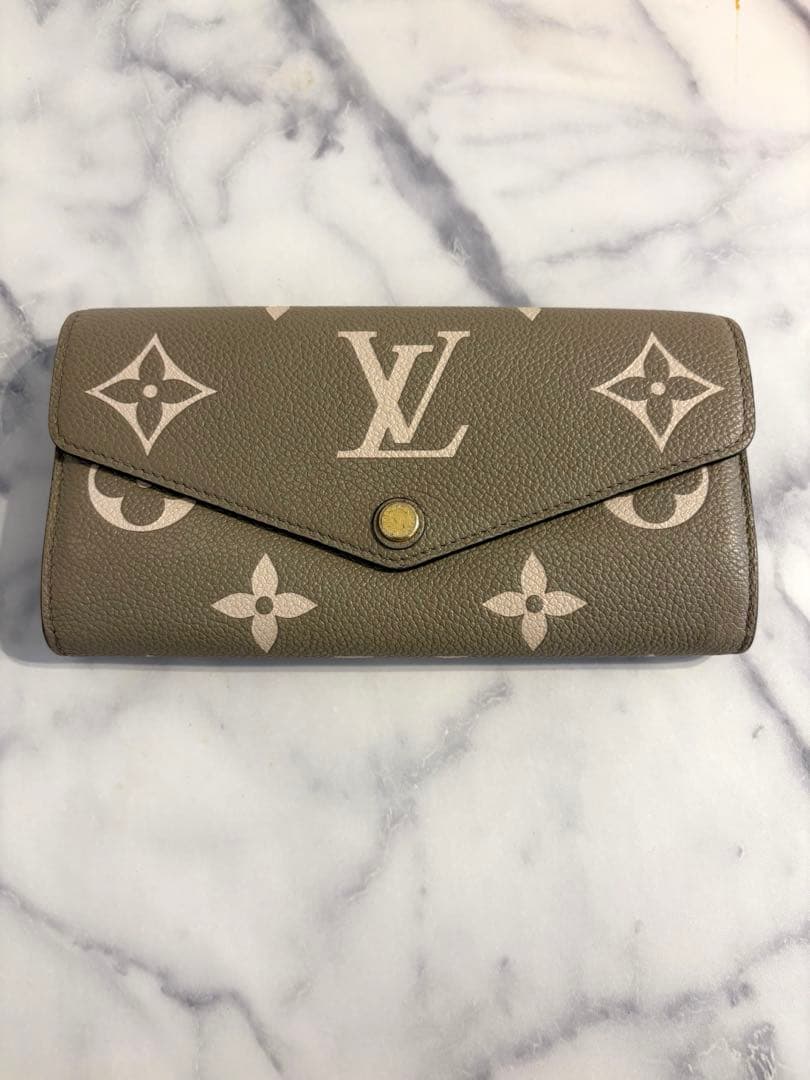 LOUIS VUITTON アンプラント ポルトフォイユ・サラ 長財布