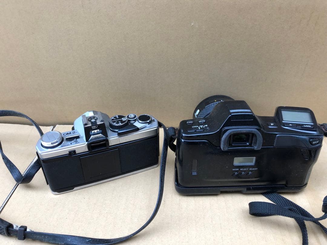 OLYMPUS OM-2 フィルムカメラ フ& MINOLTA α-7700i