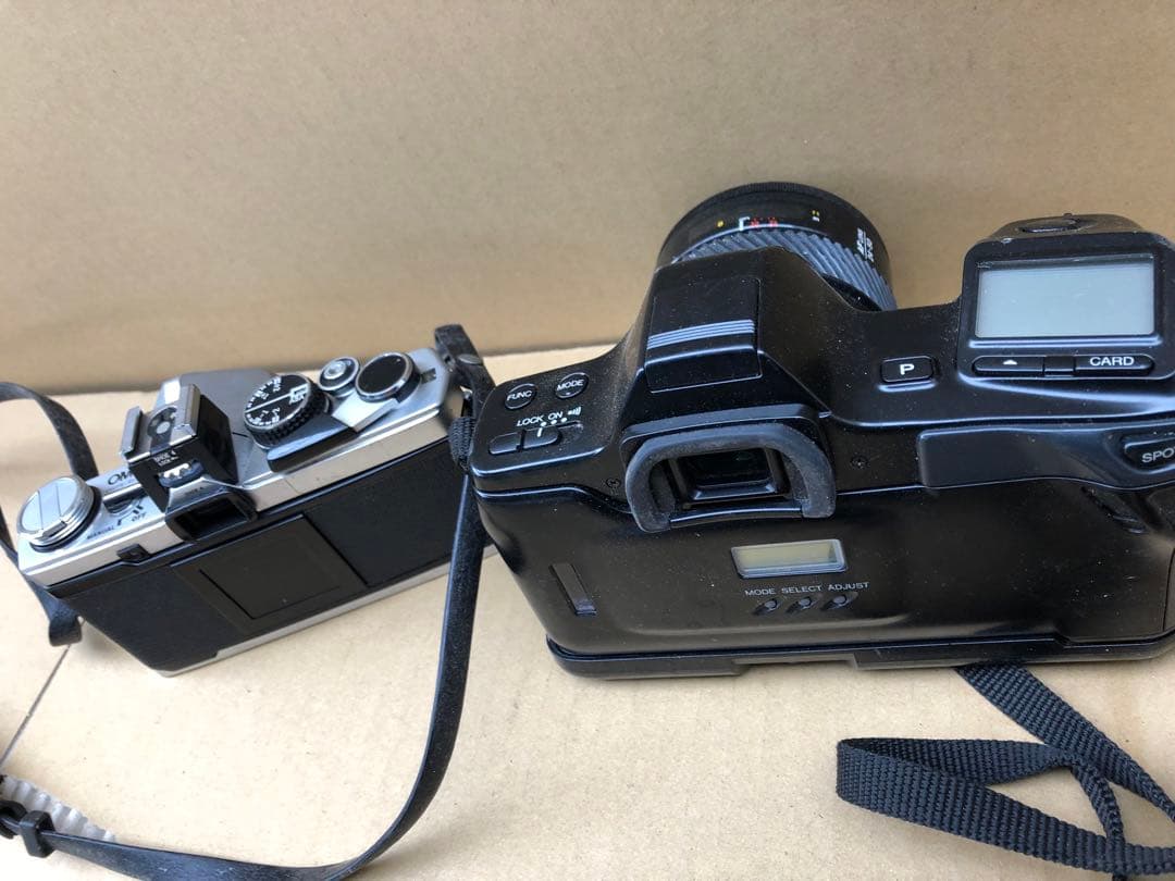 OLYMPUS OM-2 フィルムカメラ フ& MINOLTA α-7700i