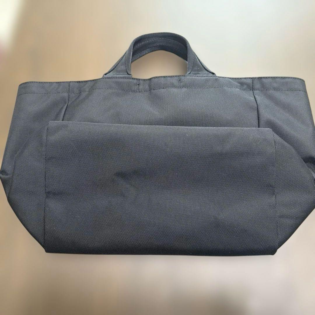 n*o様 BRIEFING 黒 トートバッグ