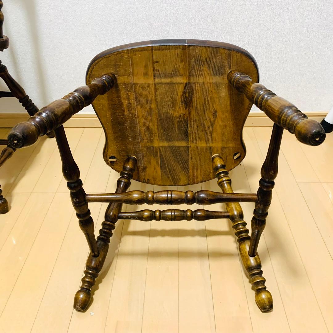 【希少】ダイニングチェア 2脚 ヴィンテージ 飛騨産業 オールド