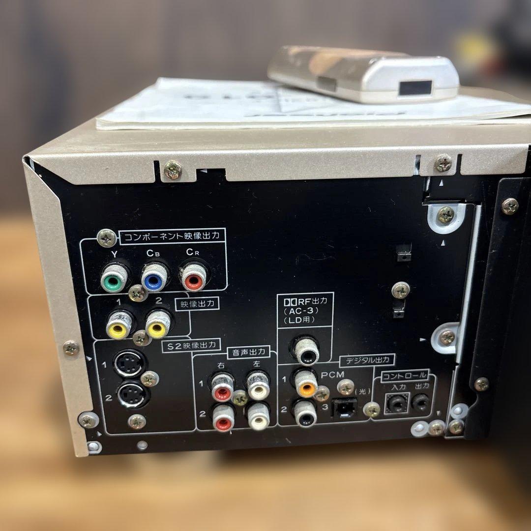 Pioneer DVL-919 LDプレーヤー DVD