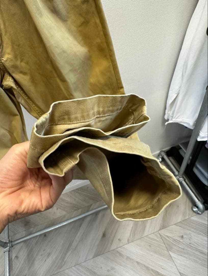 orslow BILLY JEAN コットンチノトラウザーズ