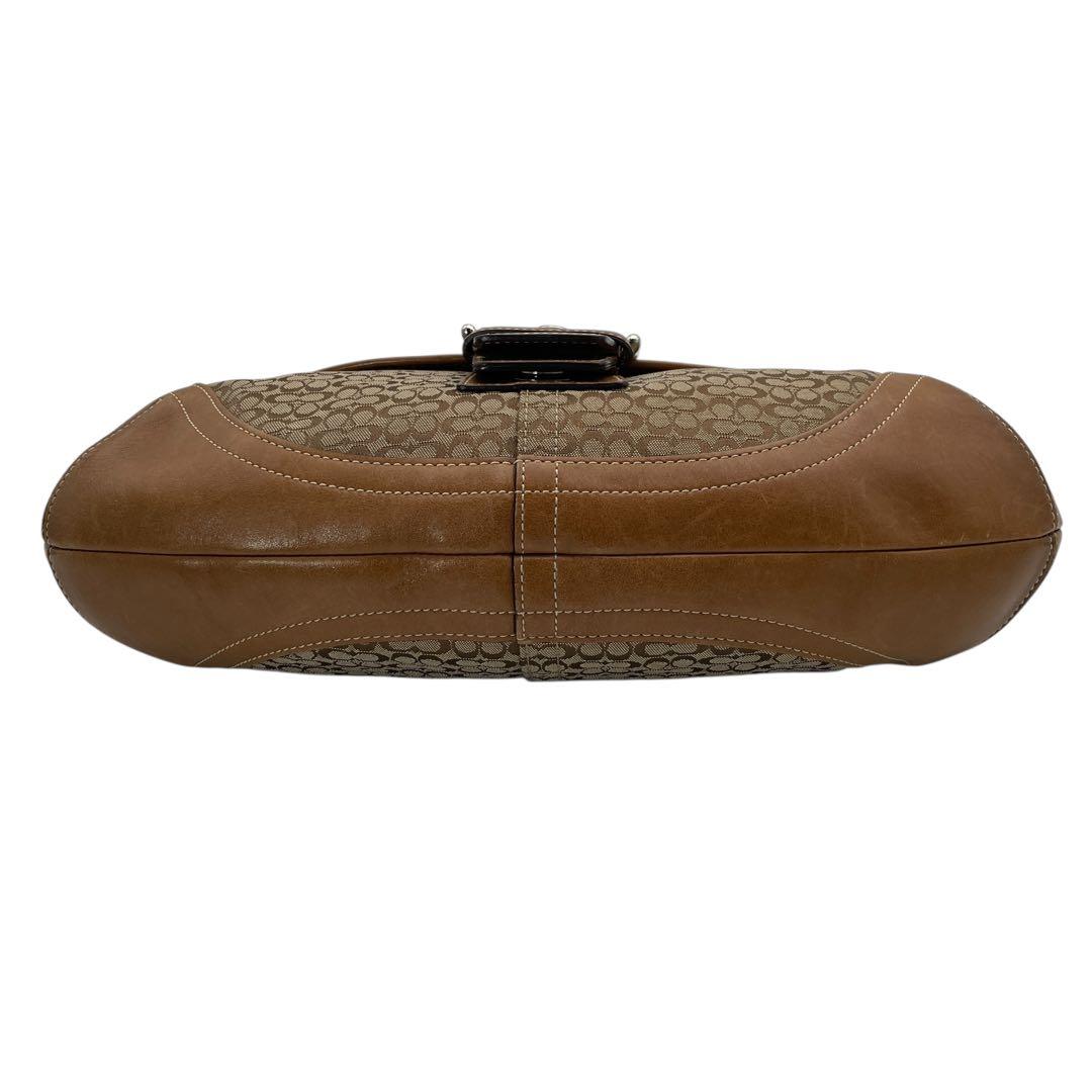 コーチ キャンバス ショルダーバッグ ワンショルダー ブラウン ソーホー