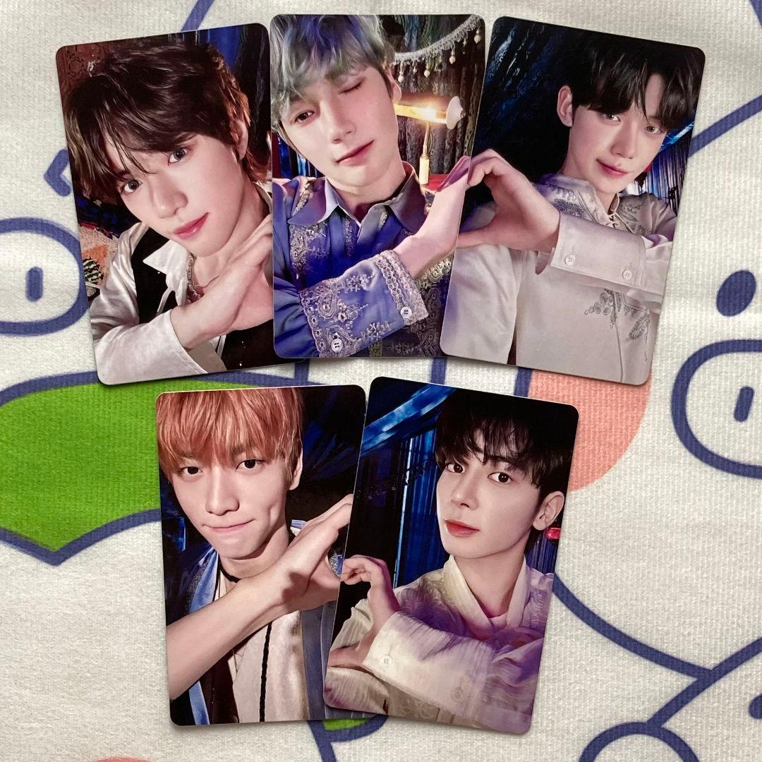 2024 TXT FC MOA membership アンケ一トセット全員5枚