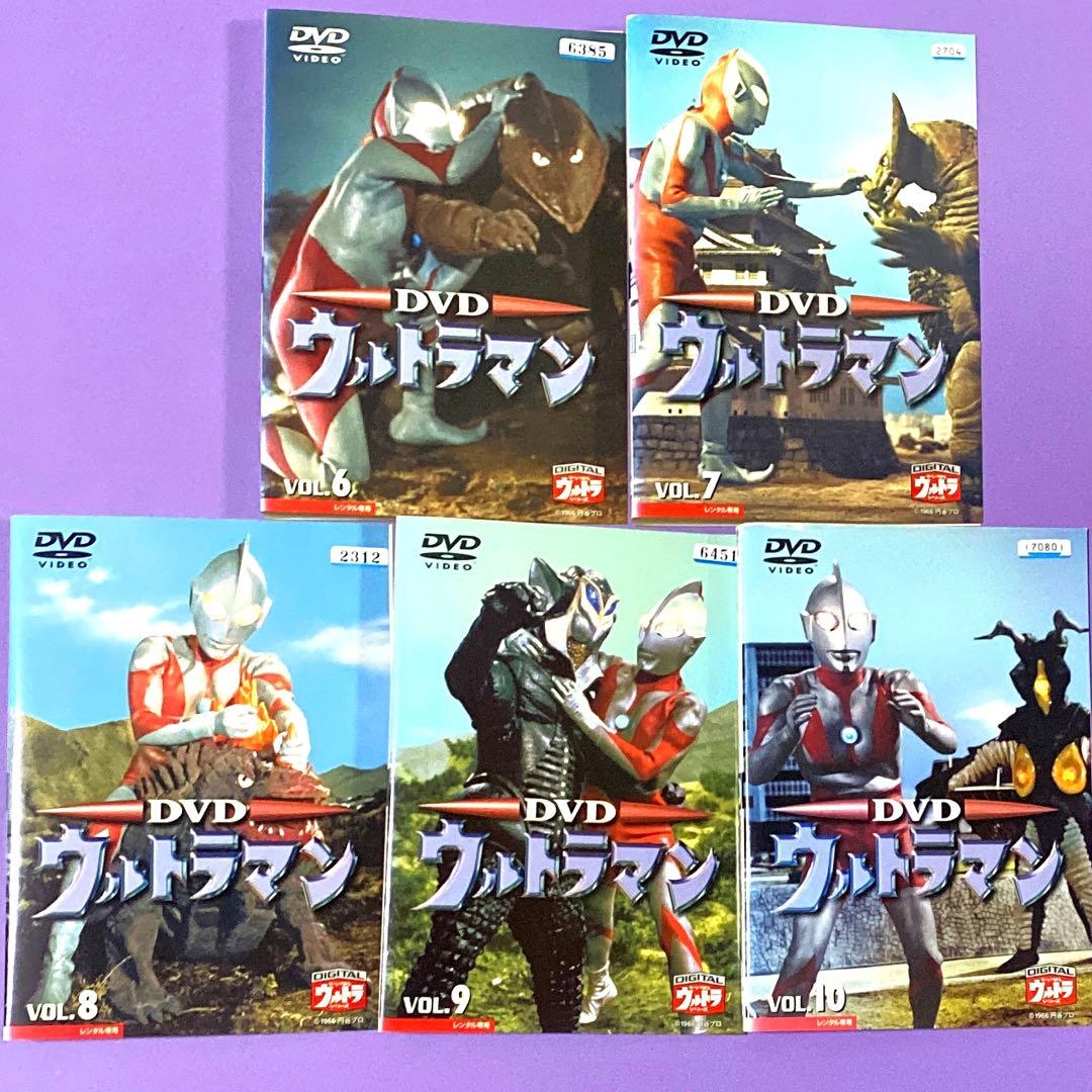 DVD ウルトラマン全10巻　　小林昭二 / 黒部進 / 野長瀬三摩地