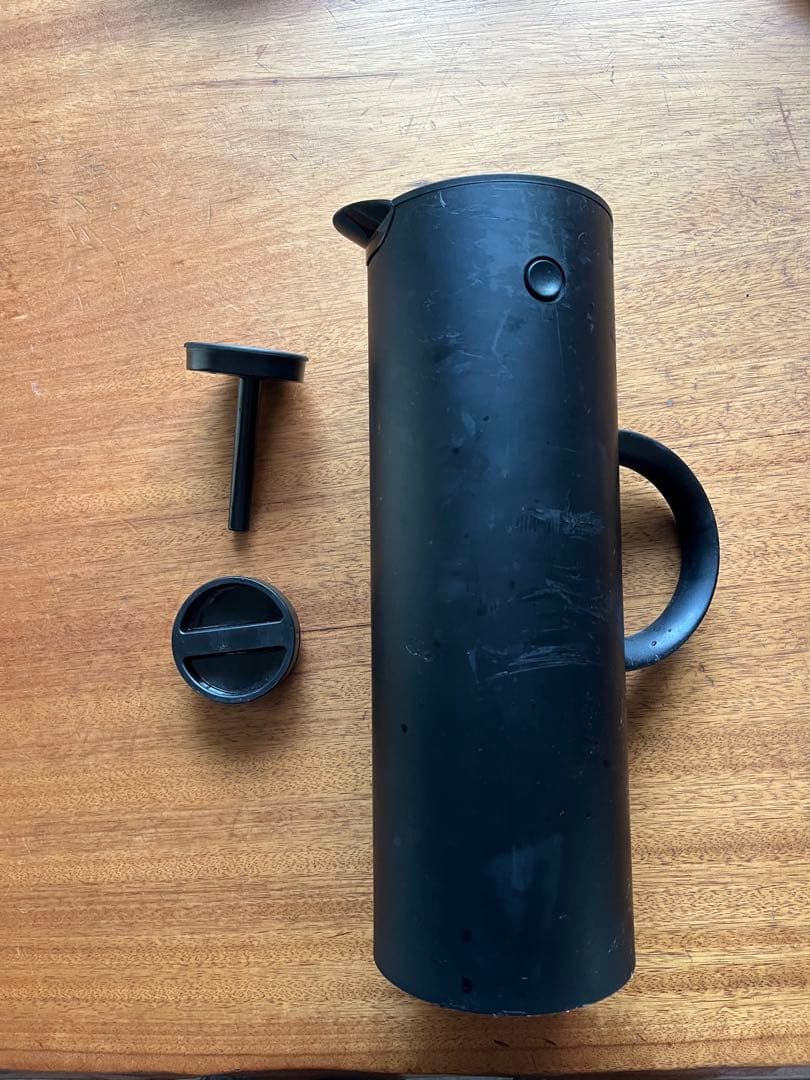 ステルトン ジャグ バキュームジャグ ソフトブラック 1L Stelton